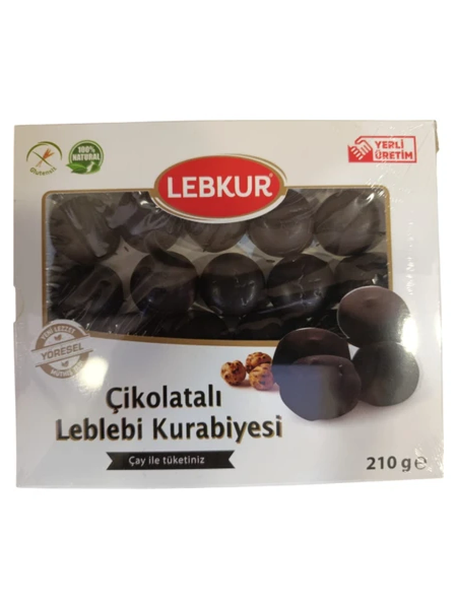 Lebkur Çikolatalı Leblebi Kurabiyesi (210 G)